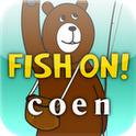 魚釣りゲームアプリ「FISH ON！」で遊びながらクーポンを獲得の画像