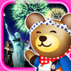 コロプラ、夏にピッタリな無料パズル「クマの花火パズル!」を配信の画像