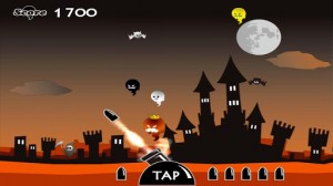 ゲーム画面。 ゲーム画面。