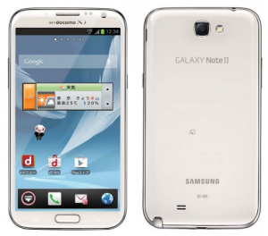 GALAXY Note II。