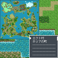 なつかしの2DRPG。 なつかしの2DRPG。