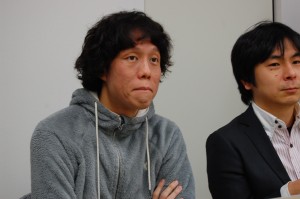 開発を担当したmom-softの木村氏 開発を担当したmom-softの木村氏