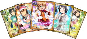 登場するカードは全て『女の子』!純度100%ですわ。 登場するカードは全て『女の子』!純度100%ですわ。