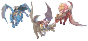 全3種類のキャラが登場する！