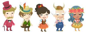 個性豊かな住人達もキミの街に住んじゃうよ！