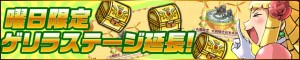 好評につき、曜日限定ゲリラステージを無期限で延長決定！