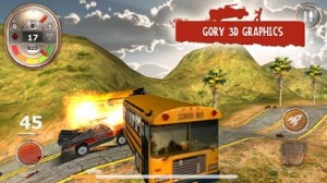 Zombie Derty 改造車でゾンビを轢き殺す爽快レースゲーム。