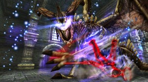 大ダメージ確実のモンスター攻撃『掴み』は迫力満点! 大ダメージ確実のモンスター攻撃『掴み』は迫力満点!
