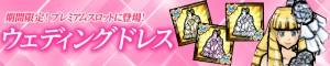ウェイディングドレスが登場! ウェイディングドレスが登場!