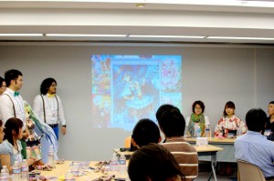 未公開キャラクター紹介の様子 未公開キャラクター紹介の様子