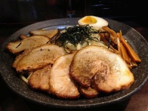 麺のどアップ。