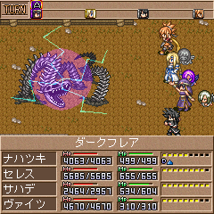 戦闘画面はまさにJRPG! 戦闘画面はまさにJRPG!