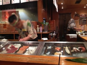 寿司職人さん。