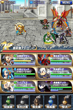 ブレイブフロンティア リスティア神殿 ブレイブフロンティア リスティア神殿