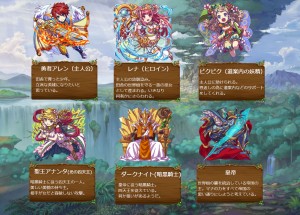 総勢250体以上のキャラクター達