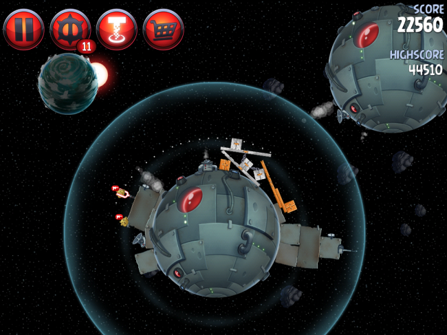 Angry Birds Star Wars II(アングリーバードスターウォーズ2)攻略画像Naboo Invasion P-1-12攻略 Angry Birds Star Wars II(アングリーバードスターウォーズ2)攻略画像Naboo Invasion P-1-12攻略