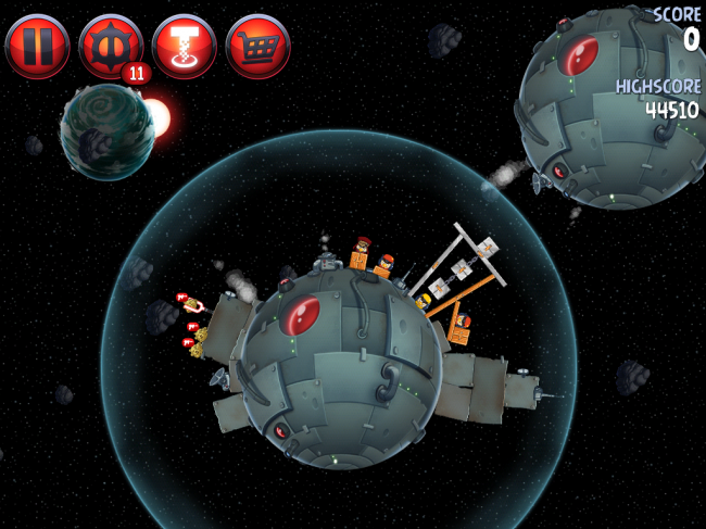 Angry Birds Star Wars II(アングリーバードスターウォーズ2)攻略画像Naboo Invasion P-1-12攻略 Angry Birds Star Wars II(アングリーバードスターウォーズ2)攻略画像Naboo Invasion P-1-12攻略