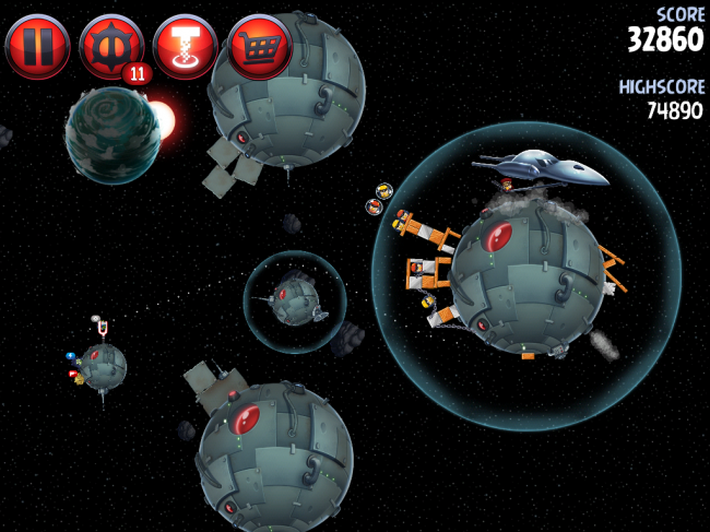 Angry Birds Star Wars II(アングリーバードスターウォーズ2)攻略画像Naboo Invasion P-1-20攻略 Angry Birds Star Wars II(アングリーバードスターウォーズ2)攻略画像Naboo Invasion P-1-20攻略