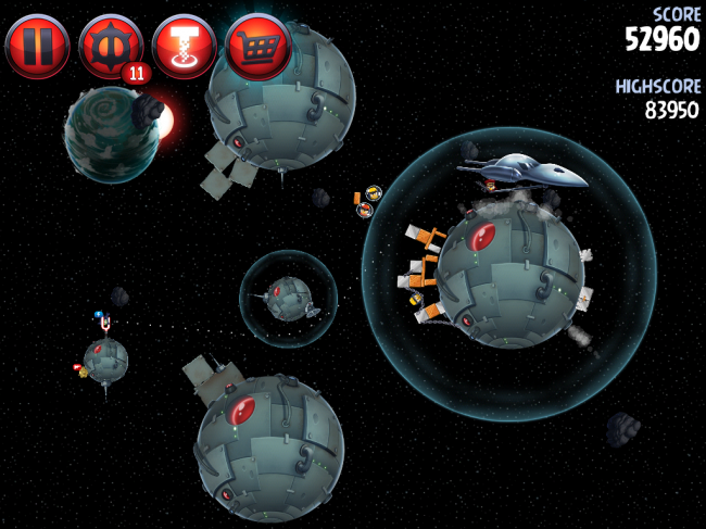 Angry Birds Star Wars II(アングリーバードスターウォーズ2)攻略画像Naboo Invasion P-1-20攻略 Angry Birds Star Wars II(アングリーバードスターウォーズ2)攻略画像Naboo Invasion P-1-20攻略