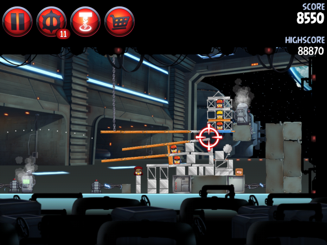 Angry Birds Star Wars II(アングリーバードスターウォーズ2)攻略画像Naboo Invasion P-1-5攻略 Angry Birds Star Wars II(アングリーバードスターウォーズ2)攻略画像Naboo Invasion P-1-5攻略