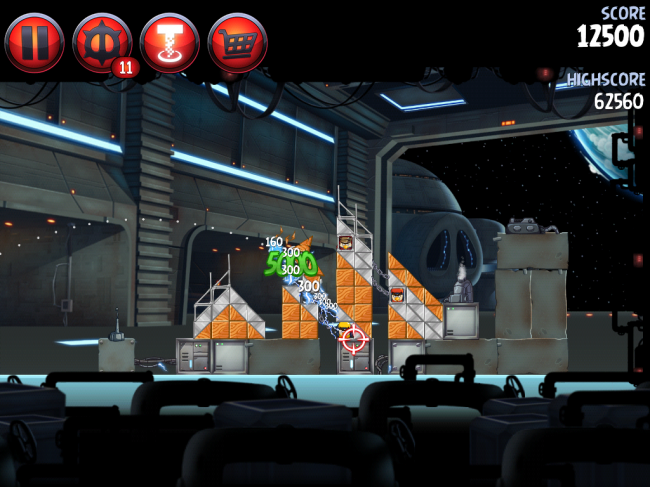 Angry Birds Star Wars II(アングリーバードスターウォーズ2)攻略画像Naboo Invasion P-1-6攻略 Angry Birds Star Wars II(アングリーバードスターウォーズ2)攻略画像Naboo Invasion P-1-6攻略