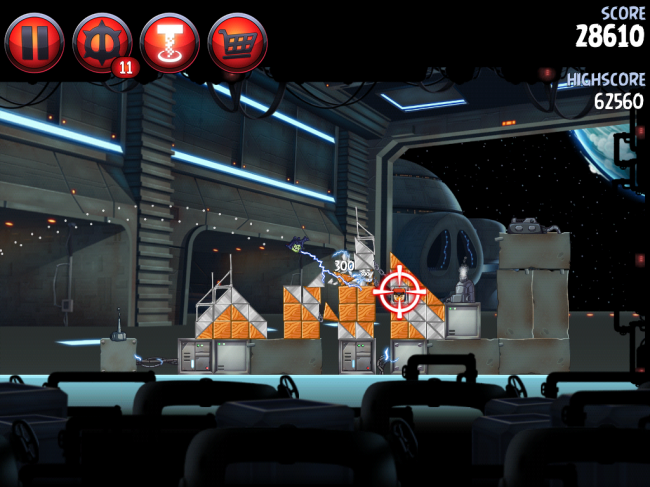 Angry Birds Star Wars II(アングリーバードスターウォーズ2)攻略画像Naboo Invasion P-1-6攻略 Angry Birds Star Wars II(アングリーバードスターウォーズ2)攻略画像Naboo Invasion P-1-6攻略
