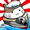 【今日プレイしたゲーム】ネコと戦艦が合体！シュールな横シューティング！『出撃！ネコ戦艦』の画像