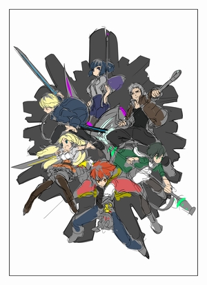 ディバゲ秘蔵ラフ画03 ディバゲ秘蔵ラフ画03