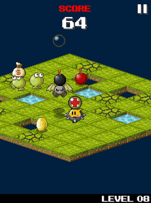 ドット絵のグラフィックとレトロなBGMが良いパズルアクション ドット絵のグラフィックとレトロなBGMが良いパズルアクション