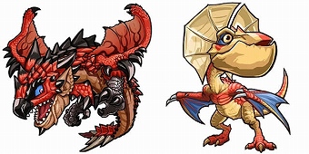あのモンハンのキャラ達も登場！
