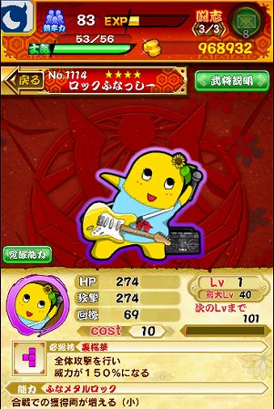 オリコン1位を目指しているというふなっしー オリコン1位を目指しているというふなっしー