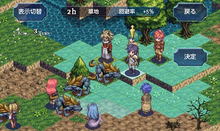 マップの高低差やキャラによって戦い方を変えていこう！