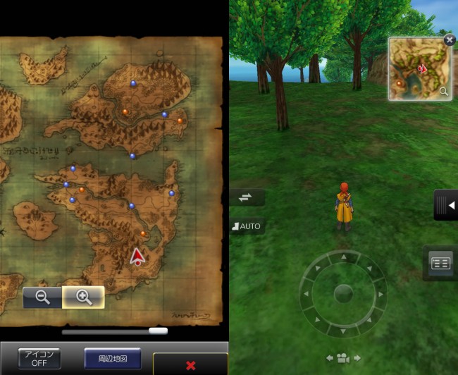 dq8_29 ドラゴンクエスト8 スマホリメイク版 攻略 第3回 マイエラ修道院/旧修道院跡地/アスカンタ城/マダムの指輪/願いの丘 左の画像の矢印の位置にパルミドがある。道のりは長く、出現する敵も強くなるのでしっかり準備してから行こう。 dq8_29 ドラゴンクエスト8 スマホリメイク版 攻略 第3回 マイエラ修道院/旧修道院跡地/アスカンタ城/マダムの指輪/願いの丘 左の画像の矢印の位置にパルミドがある。道のりは長く、出現する敵も強くなるのでしっかり準備してから行こう。
