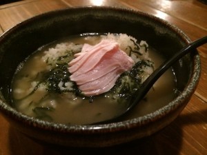 鶏茶漬け。