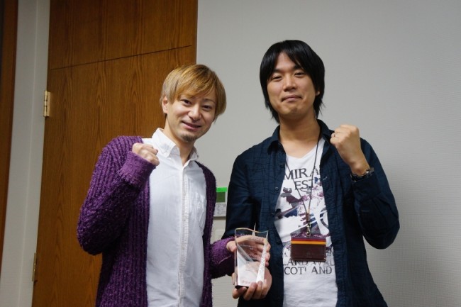 新小田プロデューサー（左）と松永ディレクター（右）