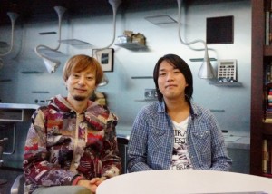 大賞受賞報告の際に。