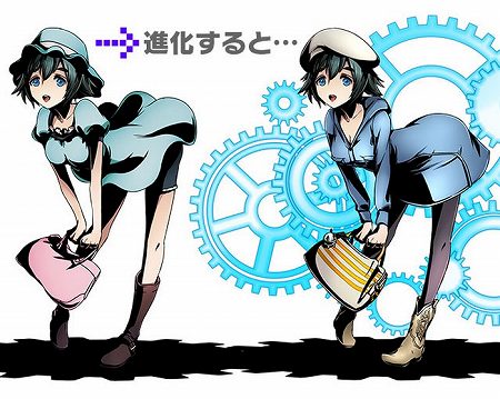 進化させて「ディバゲオリジナルVer.」のラボメンを見よう！