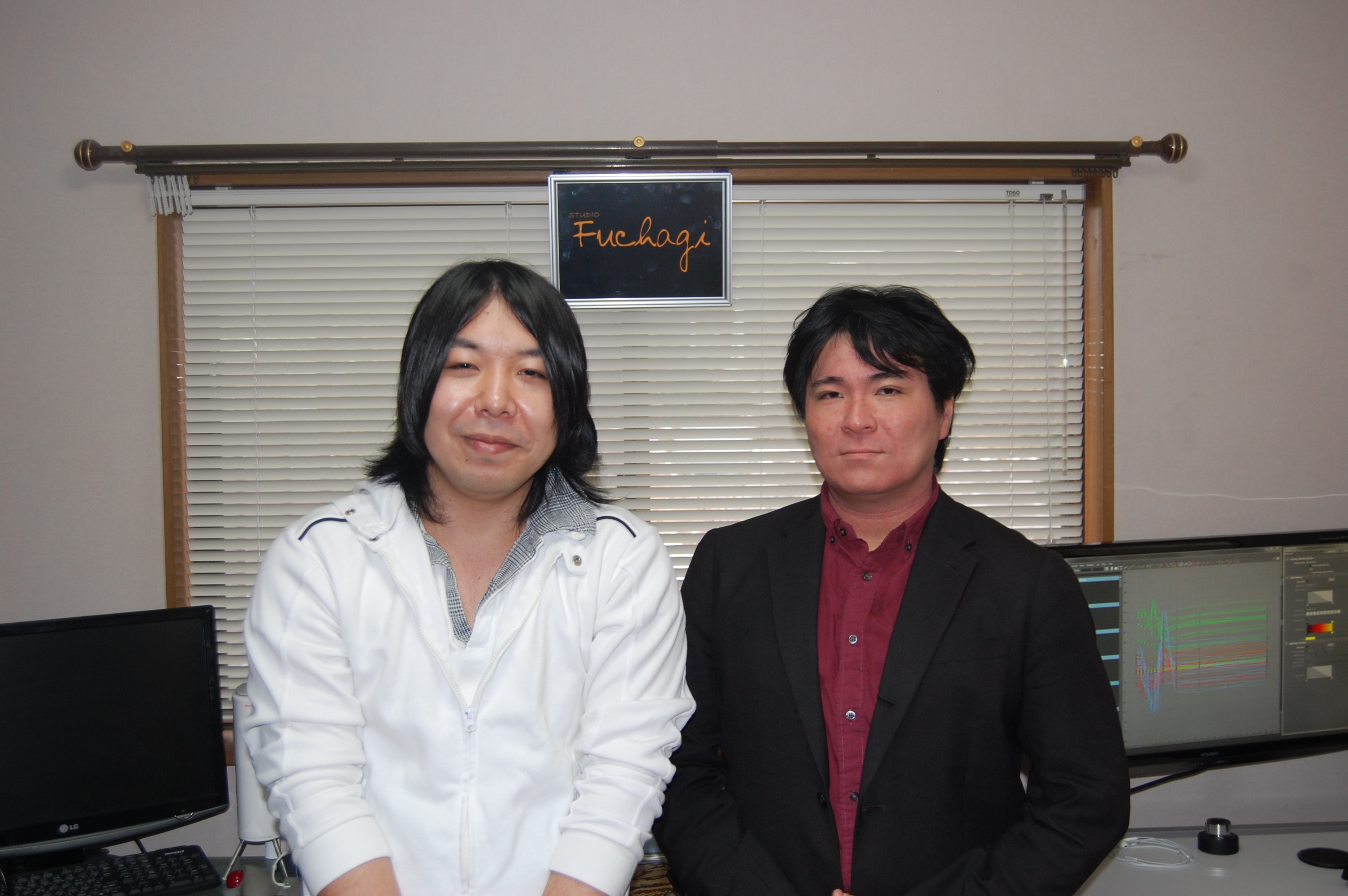 合同会社Fuchagi  饒平名秀成氏（左）・澁谷康宏氏（右）