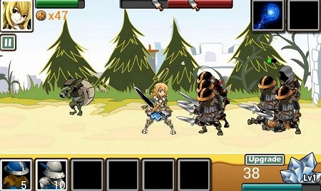 女神軍団を率いて魔物と戦え！