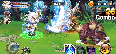 ゼウスとポセイドンとなり戦おう！