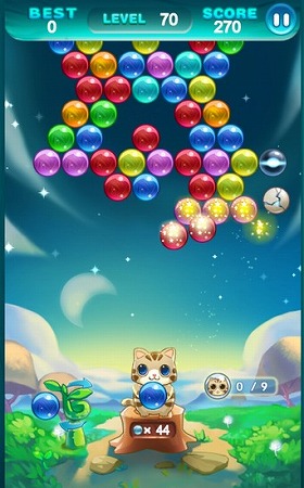 3マッチバブルパズル！