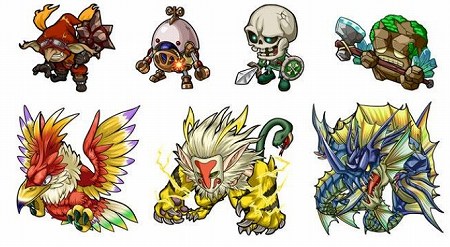 200種類のモンスターたちを育成！