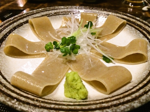 そば刺し