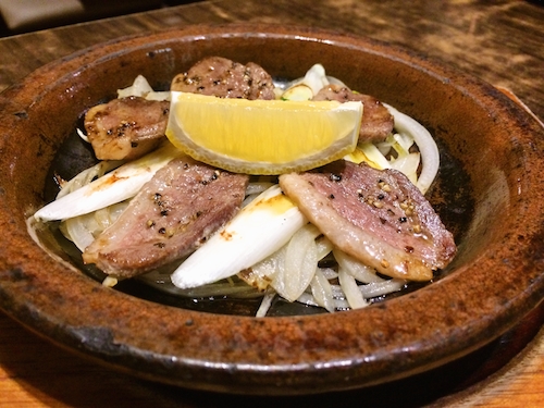 合鴨ロース鉄板焼き