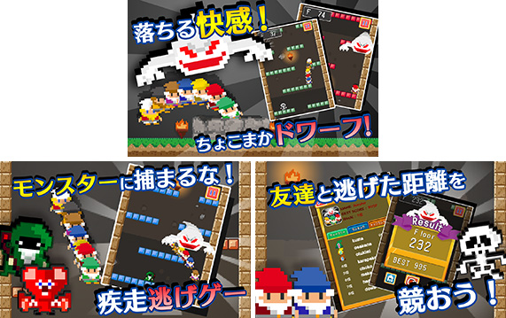 洞窟探検ゲーム