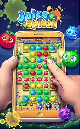 パズルを消してステージクリア！