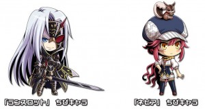 再臨の黒騎士「ランスロット」と謎の少女「ネビア」