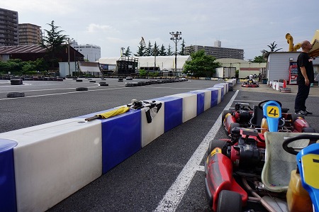 天気も晴れて最高のカート日和になりました！