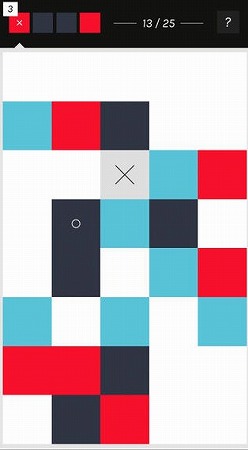 デザインや色使いがフラットなパズル！