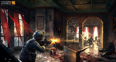 『モダンコンバット 5：Blackout』事前登録開始！